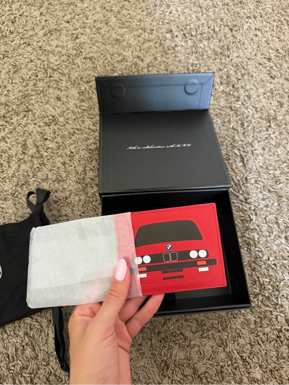 KITH x BMW cardholder brand new
